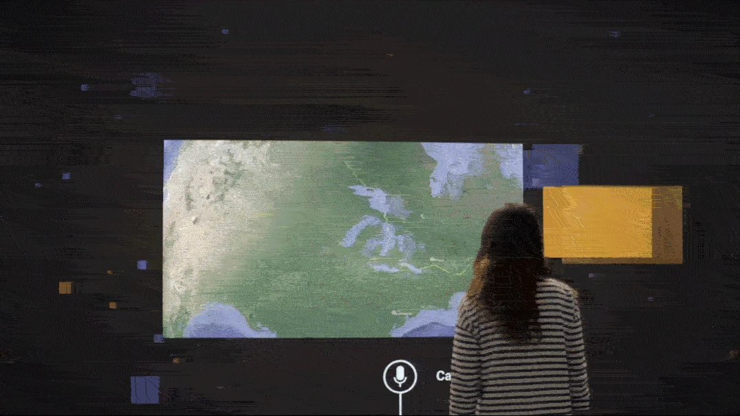 Information across a shared wall.